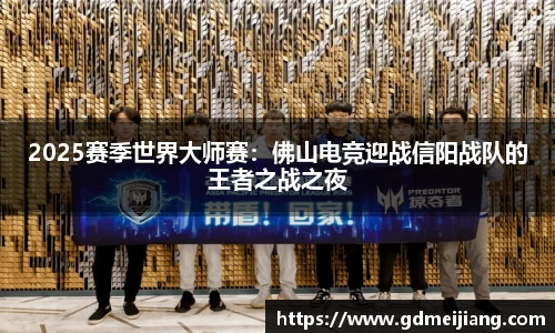 2025赛季世界大师赛：佛山电竞迎战信阳战队的王者之战之夜