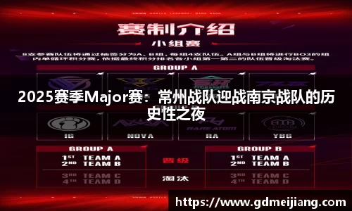2025赛季Major赛：常州战队迎战南京战队的历史性之夜